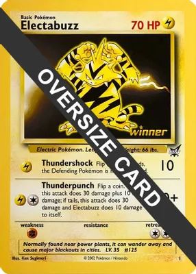 Electabuzz - 1 (Best of Game 1 Promo) from Jumbo Cards
