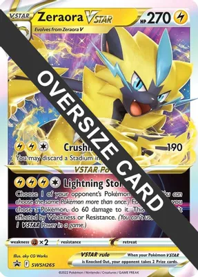 Zeraora VSTAR - SWSH265 from Jumbo Cards