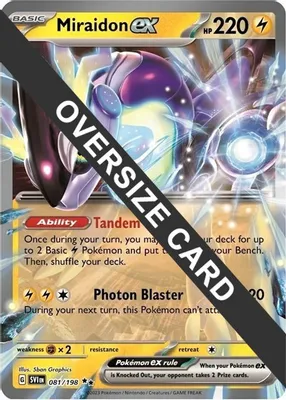 Miraidon ex from Jumbo Cards
