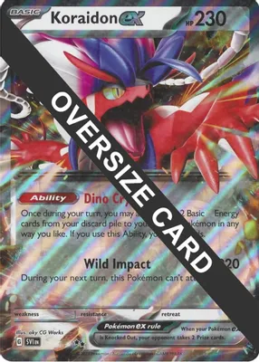 Koraidon ex from Jumbo Cards