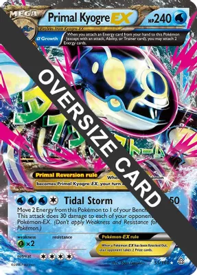 Primal Kyogre EX - 55/160 from Jumbo Cards