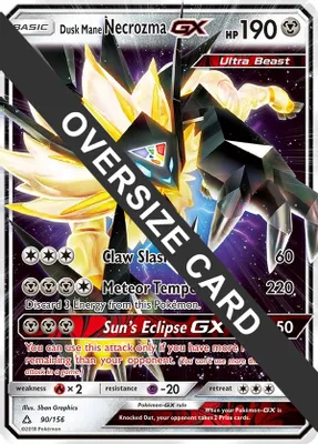 Dusk Mane Necrozma GX - 90/156 from Jumbo Cards