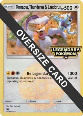 Tornadus, Thundurus & Landorus (Forces of Nature Promo) from Jumbo Cards