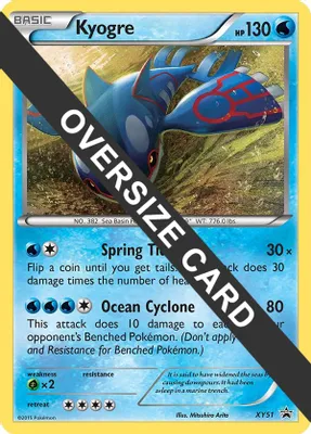 Kyogre - XY51 from Jumbo Cards