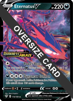 Eternatus V - 116/189 from Jumbo Cards