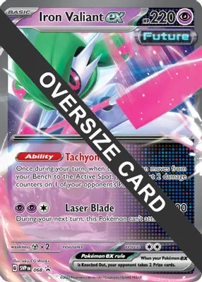 Iron Valiant ex - 068 from Jumbo Cards