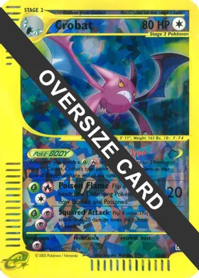 Crobat - 10/12 (Box Topper) from Jumbo Cards
