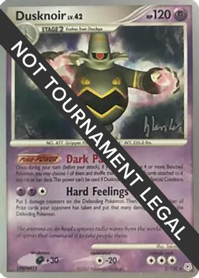 Dusknoir - 2008 (Dylan Lefavour) from World Championship Decks