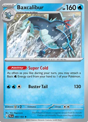 Baxcalibur - 060/193 from SV02: Paldea Evolved