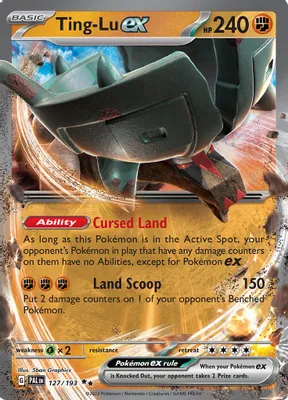 Ting-Lu ex from SV02: Paldea Evolved