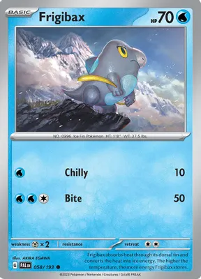 Frigibax - 058/193 from SV02: Paldea Evolved