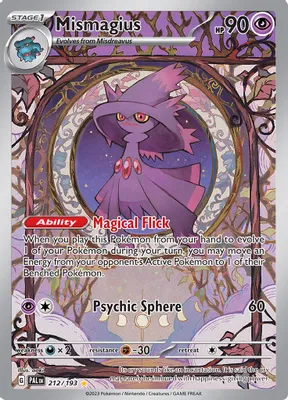 Mismagius - 212/193 from SV02: Paldea Evolved