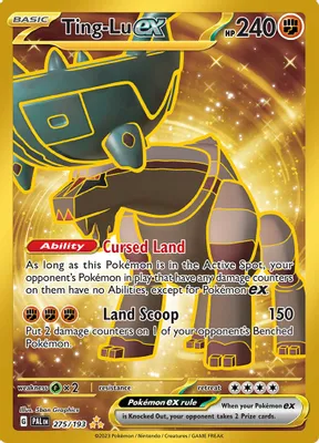 Ting-Lu ex - 275/193 from SV02: Paldea Evolved