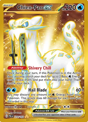 Chien-Pao ex - 274/193 from SV02: Paldea Evolved
