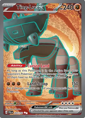 Ting-Lu ex - 243/193 from SV02: Paldea Evolved