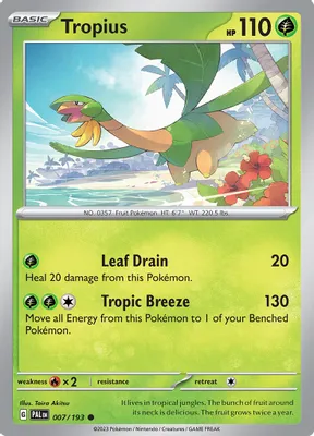 Tropius - 007/193 from SV02: Paldea Evolved