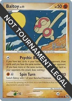 Baltoy - 2008 (Dylan Lefavour) from World Championship Decks
