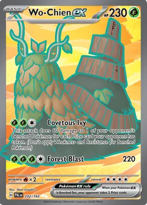Wo-Chien ex - 232/193 from SV02: Paldea Evolved