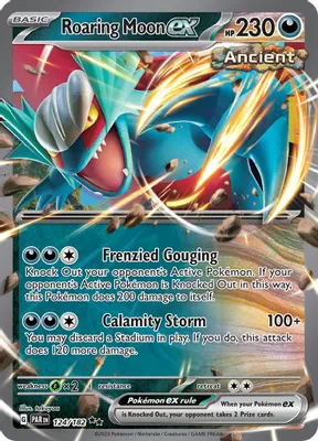 Roaring Moon ex from SV04: Paradox Rift