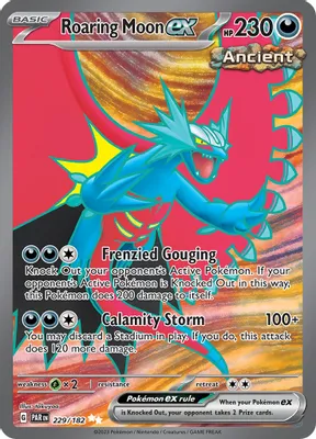 Roaring Moon ex - 229/182 from SV04: Paradox Rift