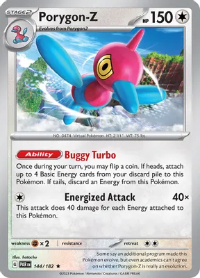 Porygon-Z from SV04: Paradox Rift