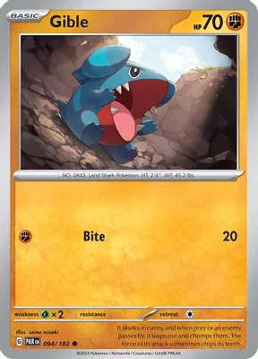 Gible from SV04: Paradox Rift
