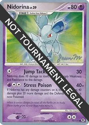 Nidorina - 2009 (Jason Martinez) from World Championship Decks