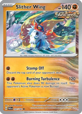 Slither Wing - 107/182 from SV04: Paradox Rift