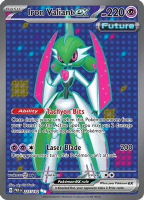 Iron Valiant ex - 225/182 from SV04: Paradox Rift