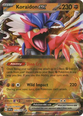 Koraidon ex - 125/198 from SV01: Scarlet & Violet Base Set