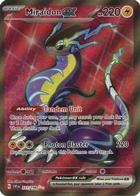 Miraidon ex - 227/198 from SV01: Scarlet & Violet Base Set