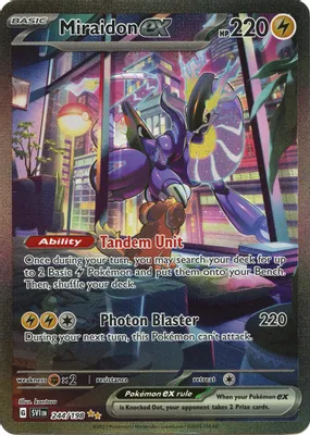Miraidon ex - 244/198 from SV01: Scarlet & Violet Base Set