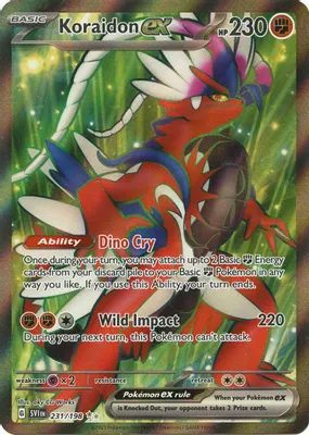 Koraidon ex - 231/198 from SV01: Scarlet & Violet Base Set
