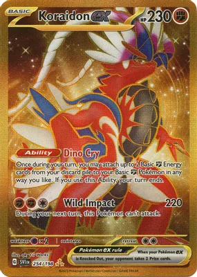 Koraidon ex - 254/198 from SV01: Scarlet & Violet Base Set