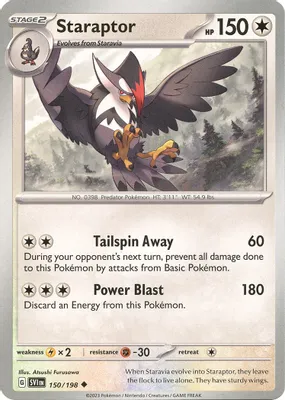 Staraptor from SV01: Scarlet & Violet Base Set