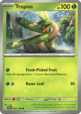 Tropius from SV01: Scarlet & Violet Base Set