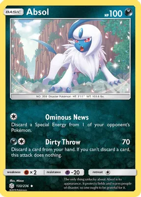 Absol from SM - Cosmic Eclipse