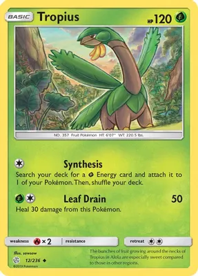 Tropius from SM - Cosmic Eclipse