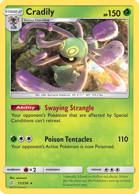 Cradily from SM - Cosmic Eclipse