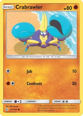 Crabrawler from SM - Cosmic Eclipse