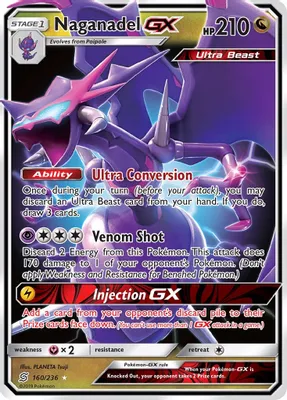 Naganadel GX from SM - Unified Minds
