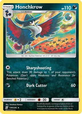 Honchkrow from SM - Unified Minds