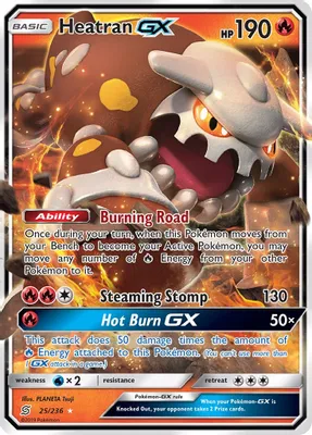 Heatran GX from SM - Unified Minds