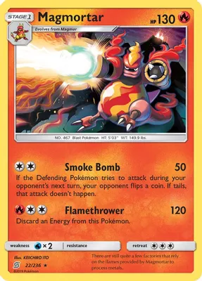 Magmortar from SM - Unified Minds