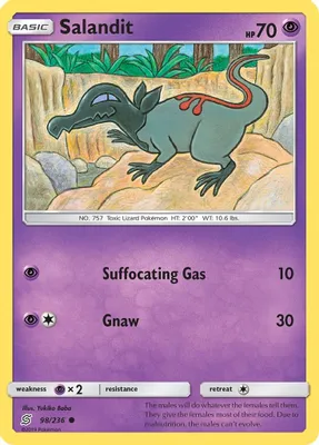 Salandit (98) from SM - Unified Minds