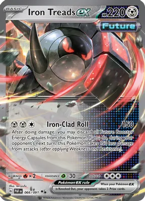 Iron Treads ex from SV: Paldean Fates