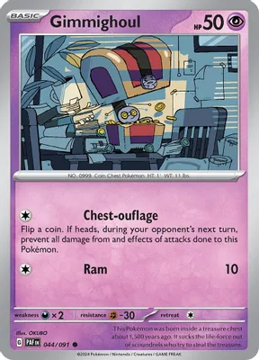 Gimmighoul from SV: Paldean Fates