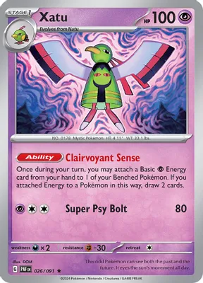 Xatu - 026/091 from SV: Paldean Fates