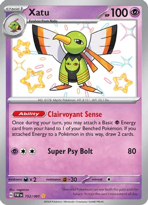 Xatu - 152/091 from SV: Paldean Fates