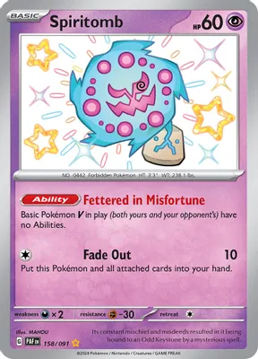 Spiritomb from SV: Paldean Fates